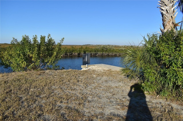 view of water feature