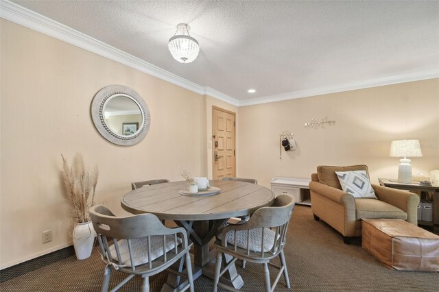 36750 US Highway 19 N Unit 19219, Palm Harbor, FL 34684 - dining room with carpet floors and ornamental molding