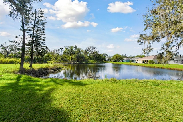 property view of water