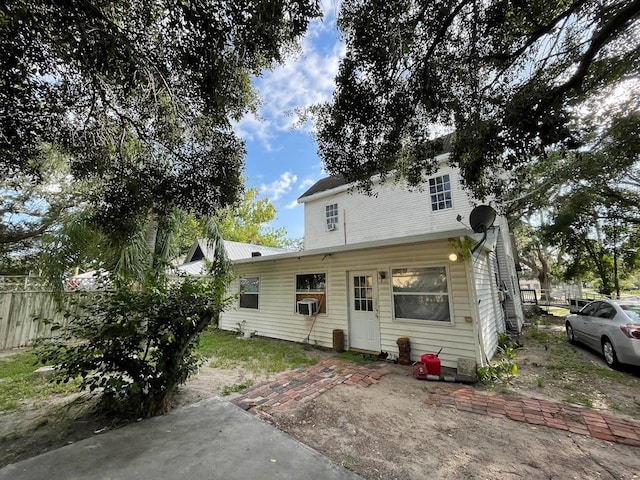 view of rear view of house