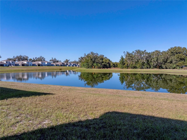 property view of water