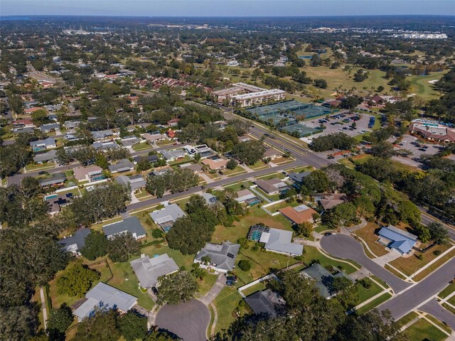 bird's eye view featuring a residential view