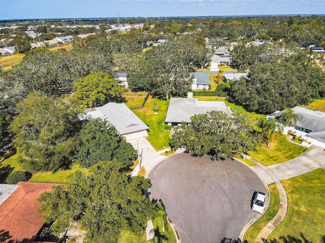 birds eye view of property featuring a residential view