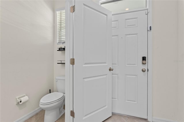 bathroom with toilet