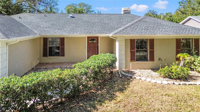 view of ranch-style house