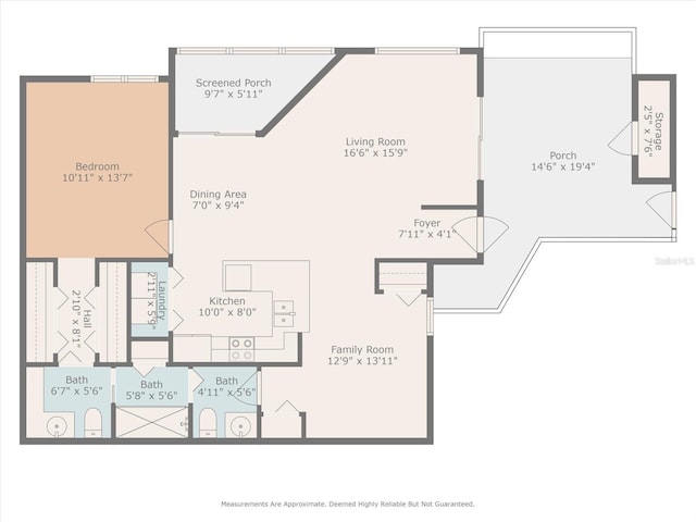 1901 Lennox Rd E Unit 1901, Palm Harbor, FL 34683 - room layout