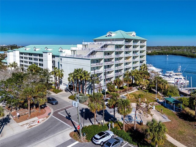 399 2nd St Unit 718, Indian Rocks Beach, FL 33785 - view of apartment building / complex with a water view