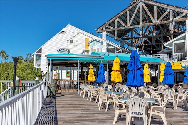 399 2nd St Unit 718, Indian Rocks Beach, FL 33785 - view of wooden deck