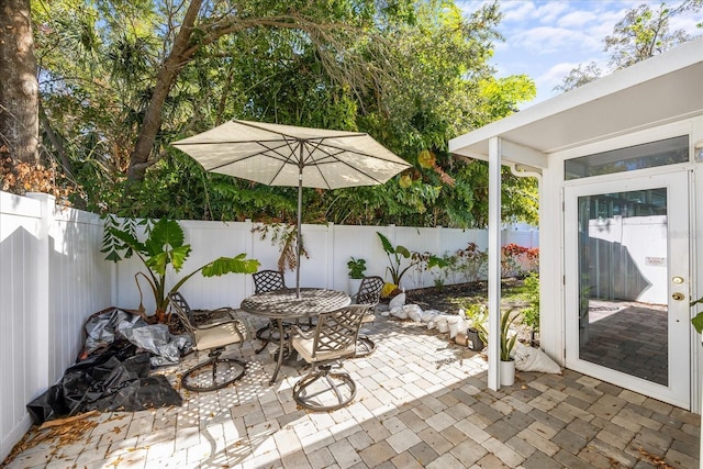 view of patio / terrace