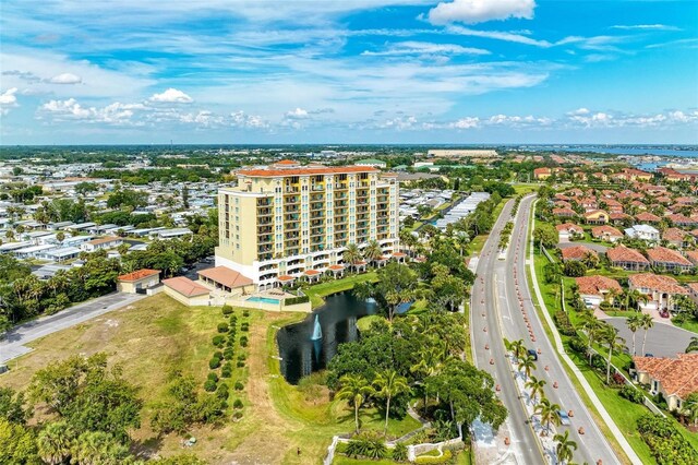 501 Haben Blvd Unit 806, Palmetto, FL 34221 - drone / aerial view of a nearby body of water, apartment complex, and a highway
