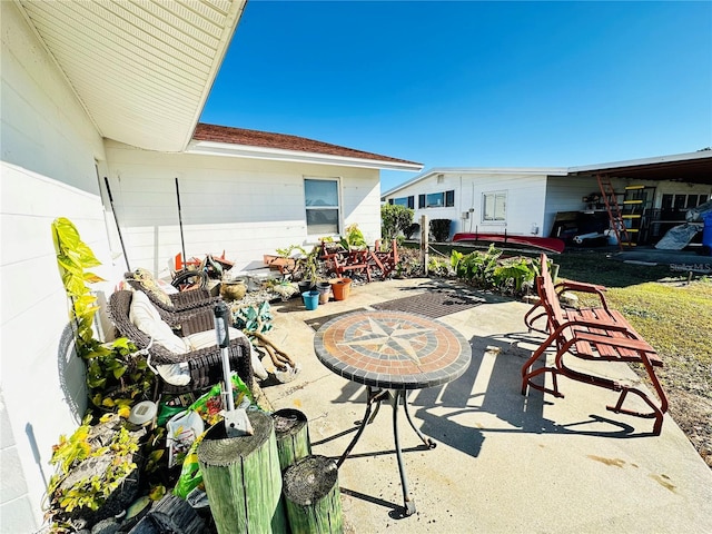 view of patio