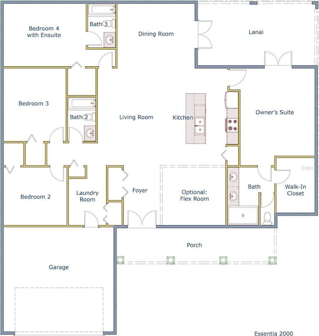 1520 Alameda, Spring Hill, FL 34609 - view of property floor plan
