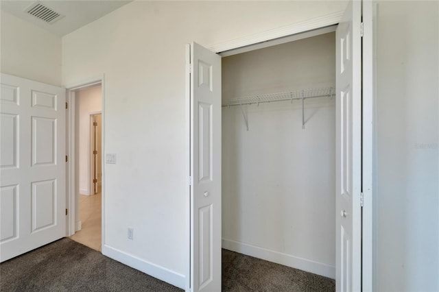 view of closet