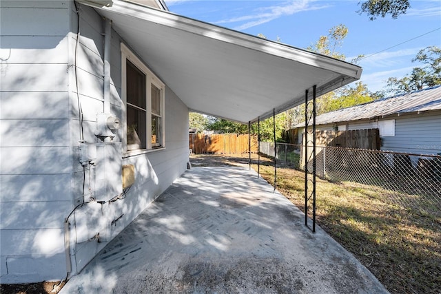 view of patio / terrace