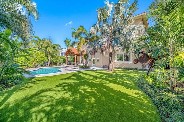 exterior space with a patio area