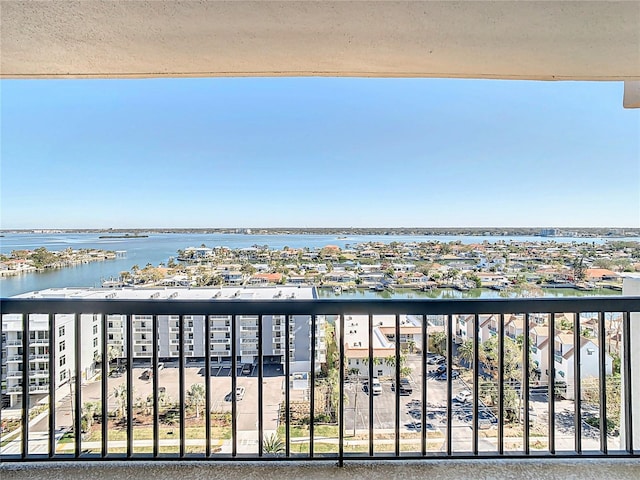400 Island Way Unit 1411, Clearwater Beach, FL 33767 - balcony with a water view