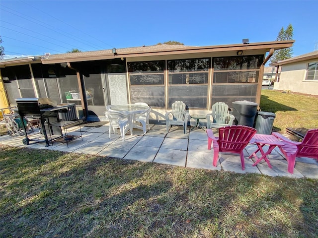 view of patio / terrace with grilling area