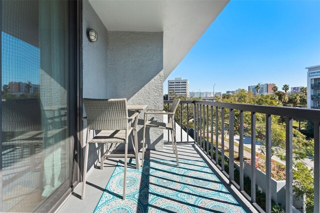 201 W Laurel St Unit 503, Tampa, FL 33602 - balcony featuring a city view