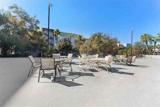 201 W Laurel St Unit 503, Tampa, FL 33602 - view of patio featuring outdoor dining space