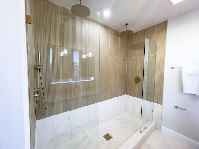 5516 Golden Dr, Tampa, FL 33634 - full bath with walk in shower and baseboards