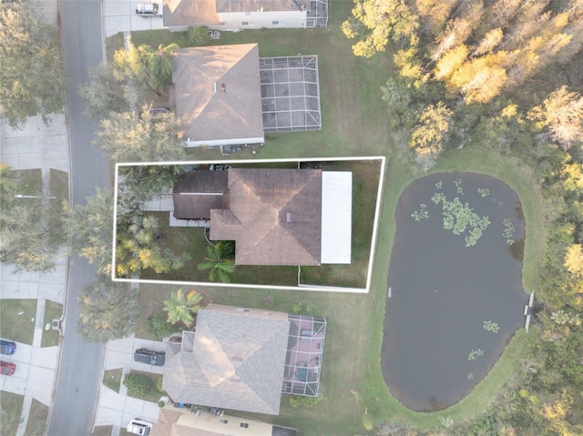 18127 Sandy Pointe Dr, Tampa, FL 33647 - bird's eye view of a nearby body of water