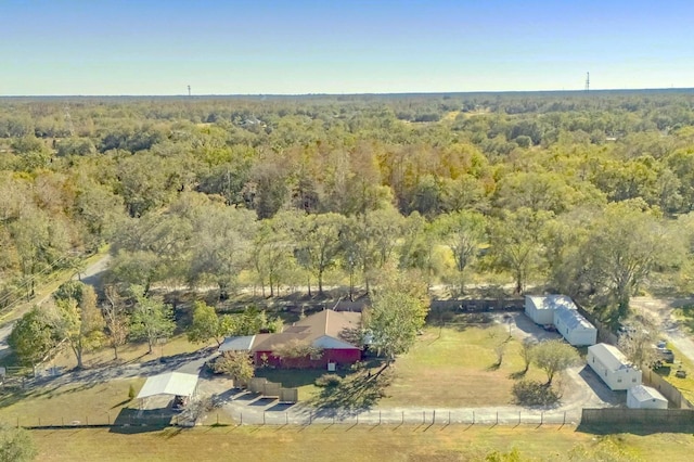 drone / aerial view featuring a rural view