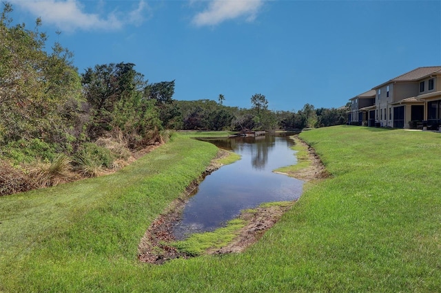 property view of water