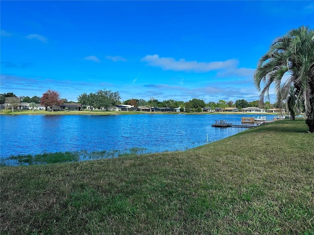 property view of water