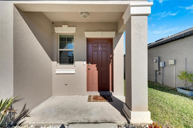 view of property entrance