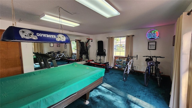 view of recreation room