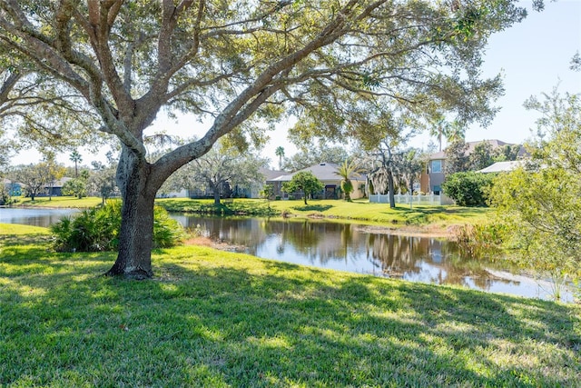 property view of water