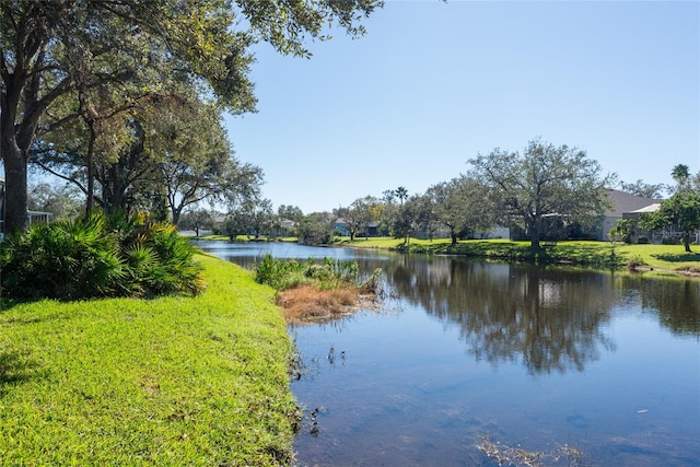 property view of water