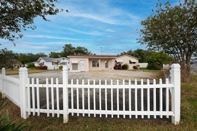 view of ranch-style home