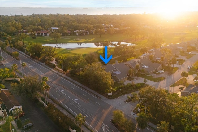 3401 Avenida Madera Unit B, Bradenton, FL 34210 - view of property location with a nearby body of water and nearby suburban area