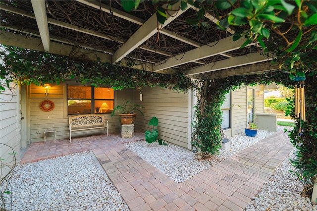 3401 Avenida Madera Unit B, Bradenton, FL 34210 - view of patio