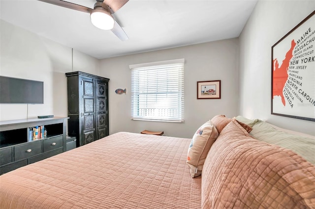 460 Paula Dr S Unit 101, Dunedin, FL 34698 - bedroom with a ceiling fan