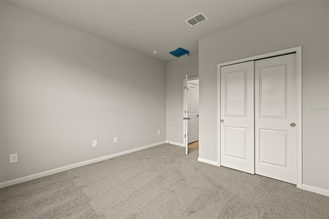 unfurnished bedroom with carpet