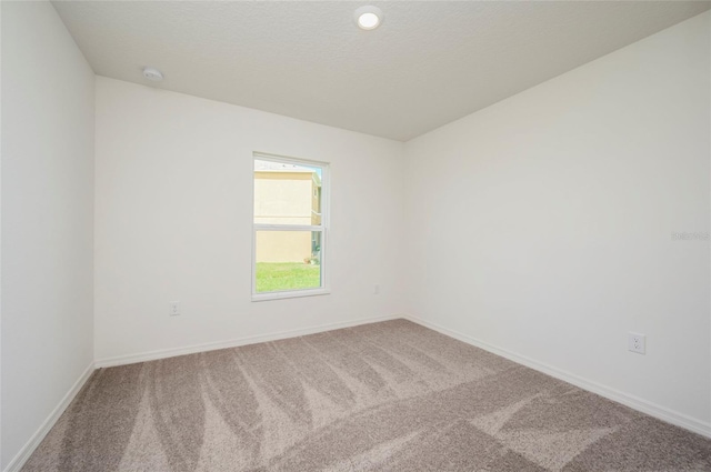 spare room with carpet floors