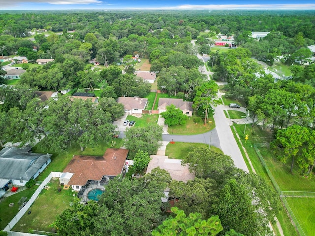 1237 N Lion Cub Pt, Lecanto, FL 34461 - view of property location with nearby suburban area and a forest
