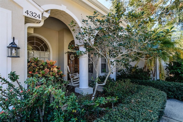 view of property entrance