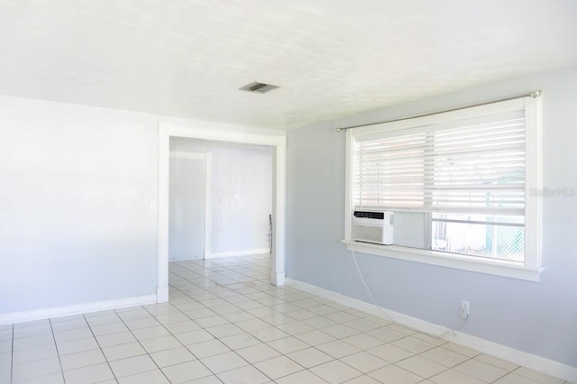 view of tiled empty room