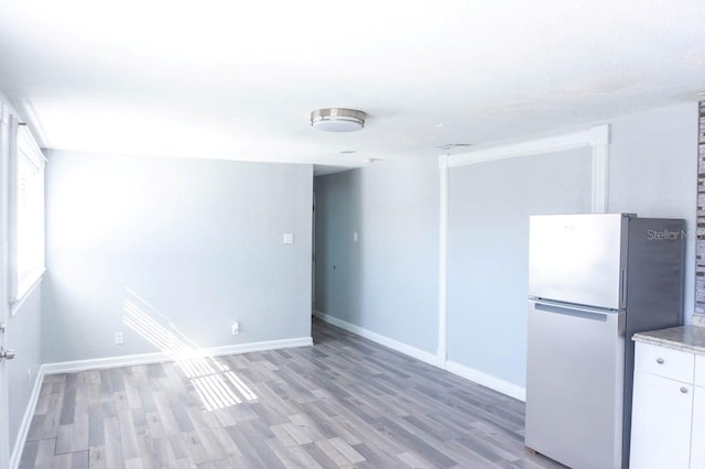 interior space featuring light hardwood / wood-style flooring