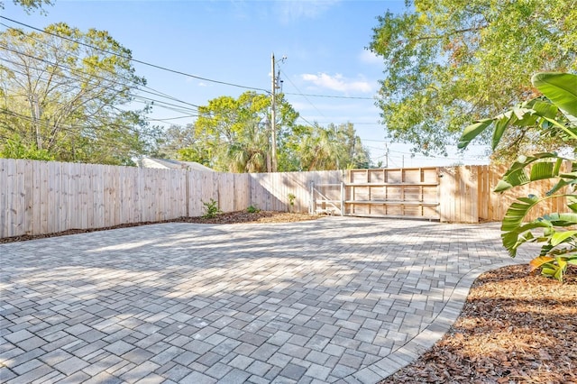 view of patio