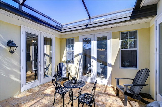 view of patio / terrace with french doors