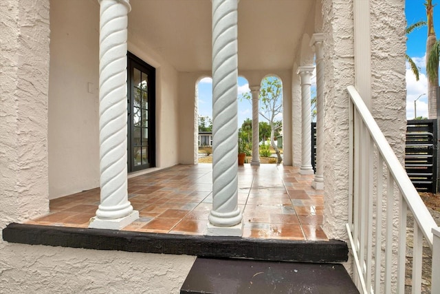 view of patio