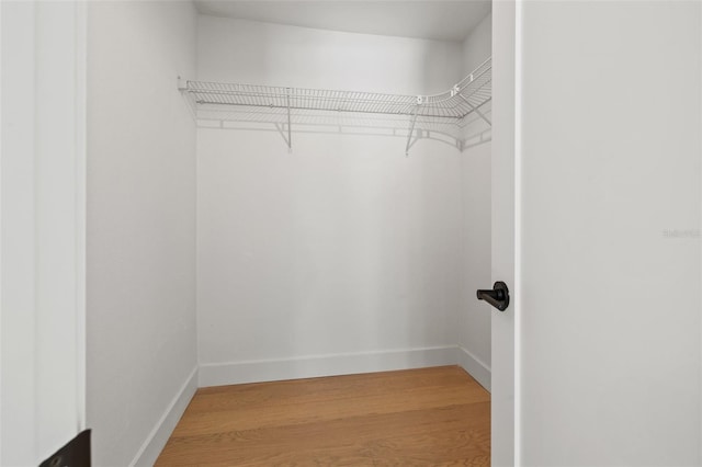 475 Island Way, Clearwater Beach, FL 33767 - spacious closet featuring light wood-type flooring