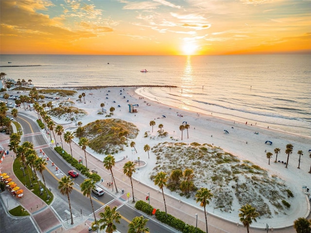 475 Island Way, Clearwater Beach, FL 33767 - water view featuring nearby beach
