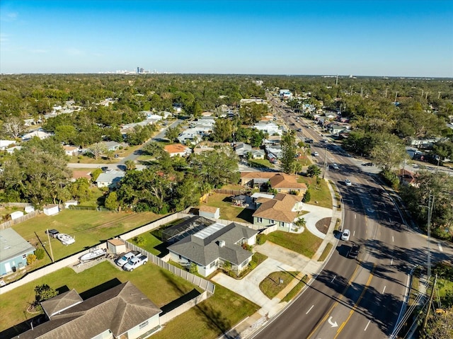 drone / aerial view