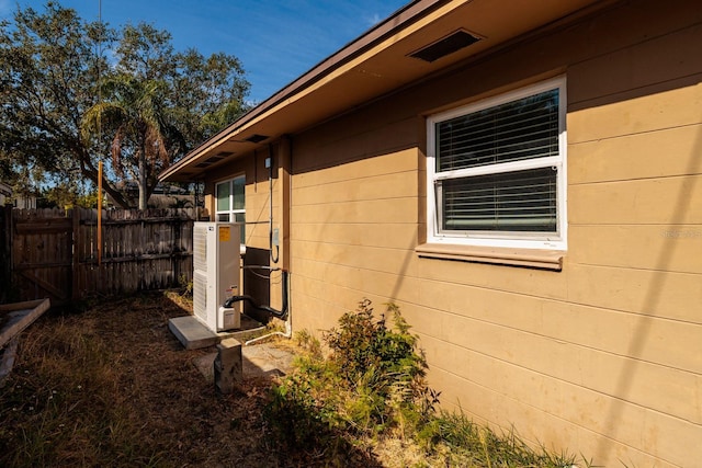 view of side of property