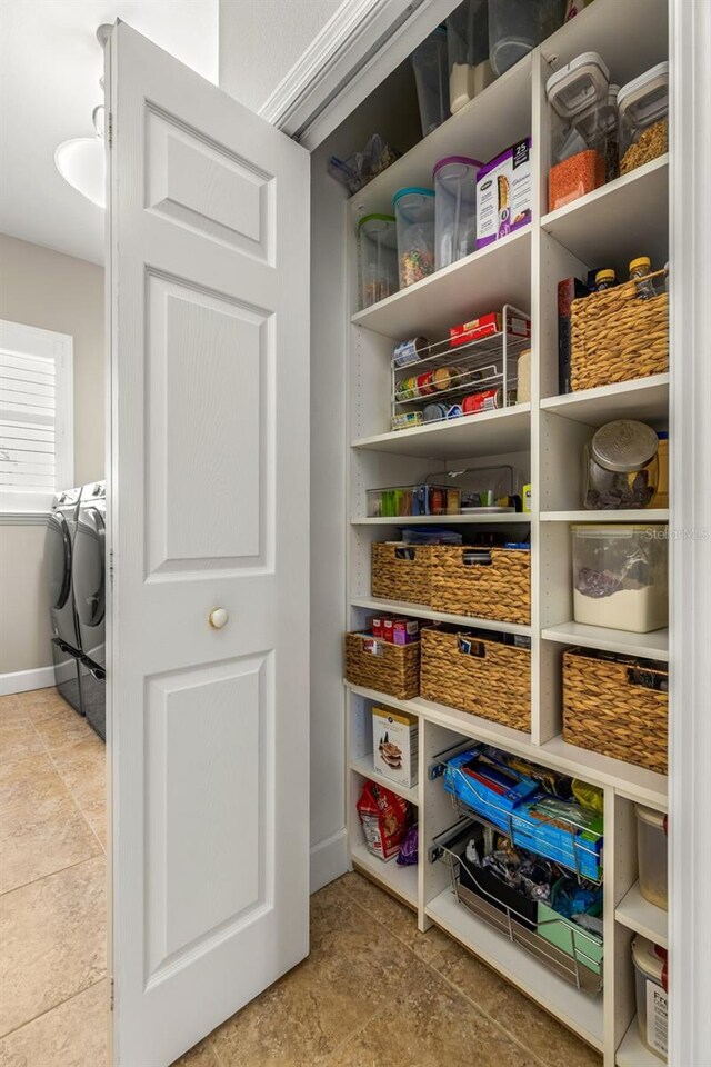 view of pantry